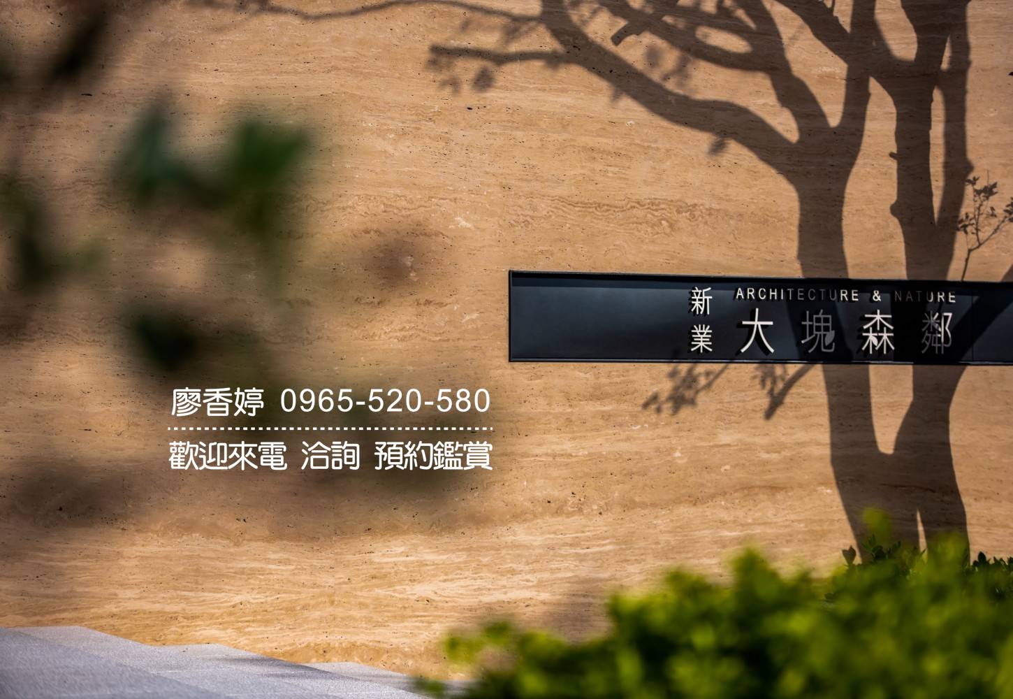 台中好宅】單元二｜新業大塊森鄰,專售台中豪宅獨家揭露廖香婷0965-520-580 - 《廖香婷-台中好宅看過來》